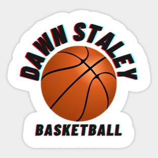 Dawn Staley Basketball Sticker